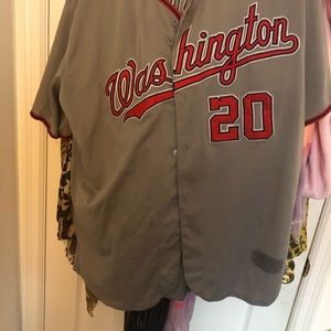 Assorted nats jerseys